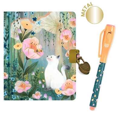 Djeco Kendra Little Secret Notebook with Magic Pen notebook