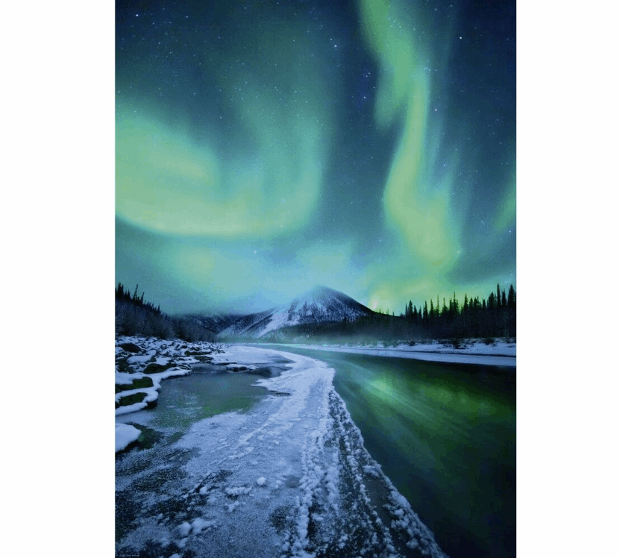 Power Of Nature Northern Lights 1000pc Heye Puzzle