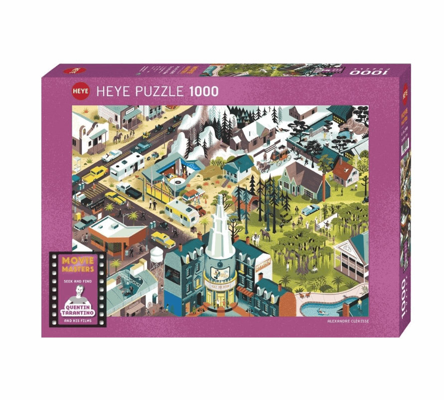 Movie Masters Tarantino 1000pc Heye Puzzle