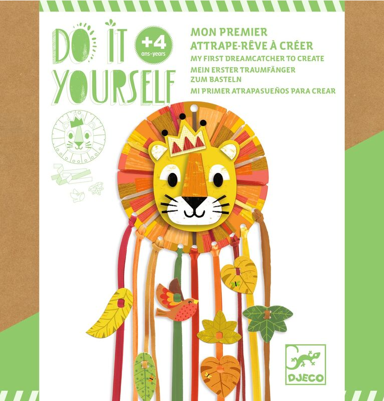 Djeco DIY Little Lion Dreamcatcher Art & Craft