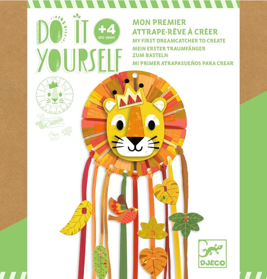 Djeco DIY Little Lion Dreamcatcher Art & Craft