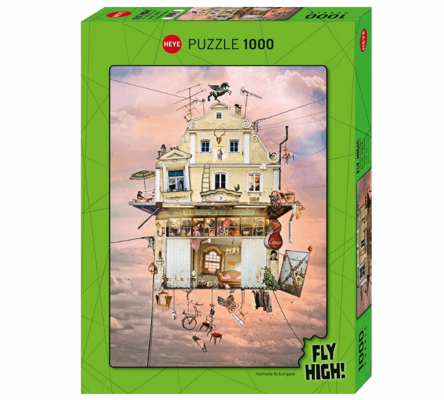 Fly High Treasure House 1000pc Heye Puzzle