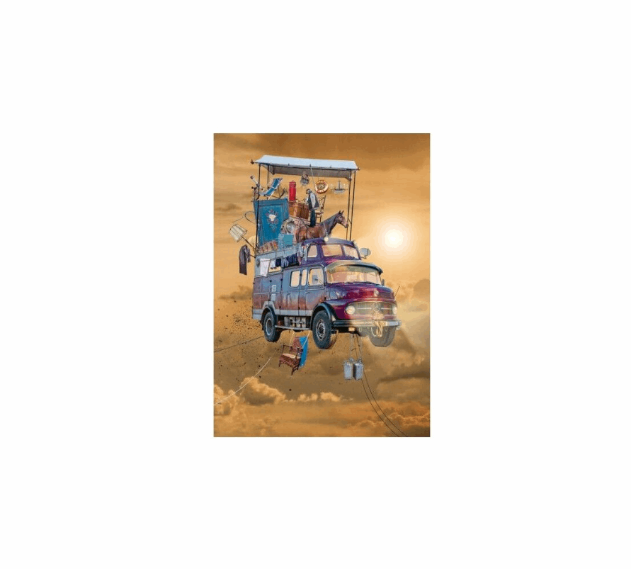 Fly High Mobile House 1000pc Heye Puzzle