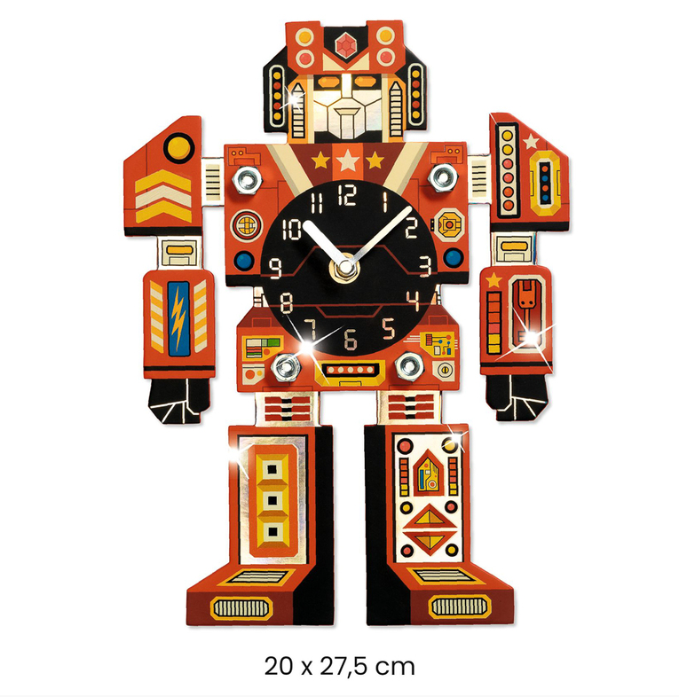 Djeco DIY Robotime Clock Art & Craft