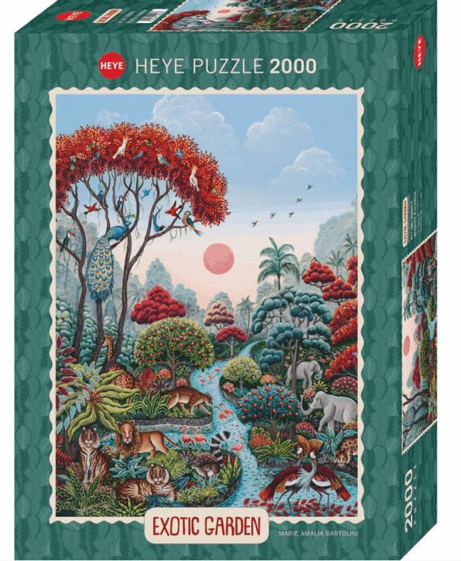Exotic Garden Wildlife 2000pc Heye Puzzle
