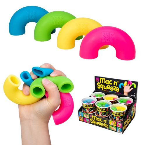Schylling Nee Doh Mac N Squeezy sensory