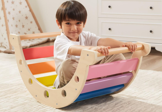 Viga Rainbow Rocker Toddler