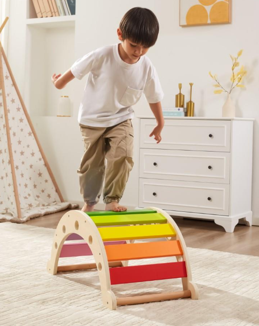Viga Rainbow Rocker Toddler
