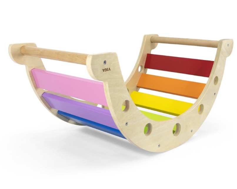 Viga Rainbow Rocker Toddler