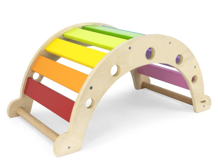 Viga Rainbow Rocker Toddler