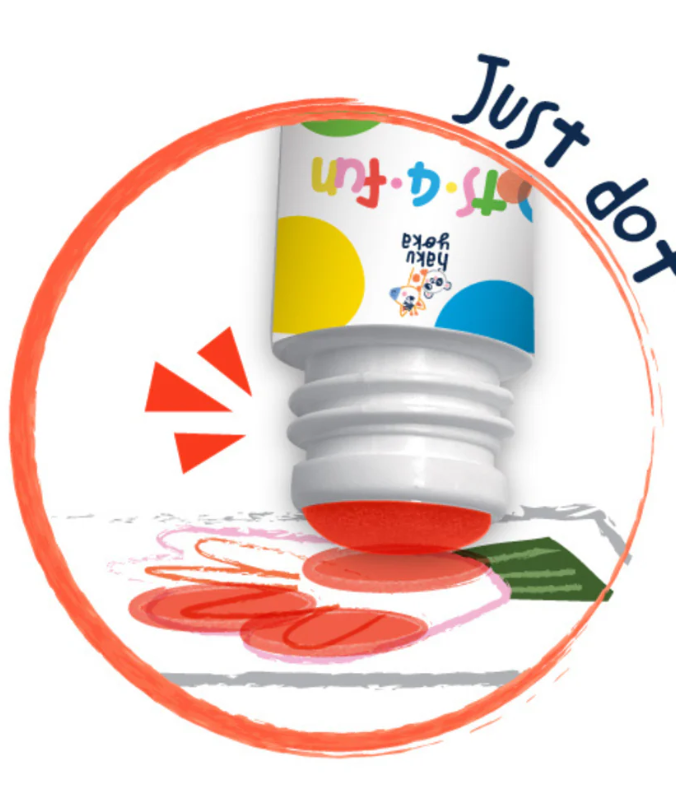 Haku Yoka Dots 4 Fun Dot Marker 5pc