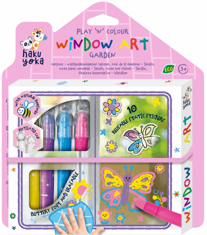 Haku Yoka Window Art Garden