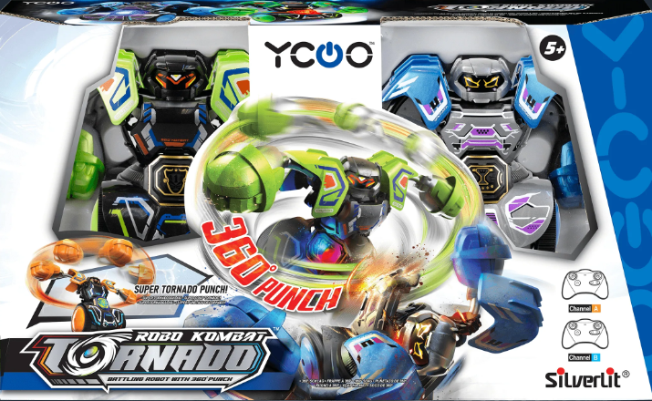 Silverlit Robo Kombat Spin Battle 2 Pack R/C