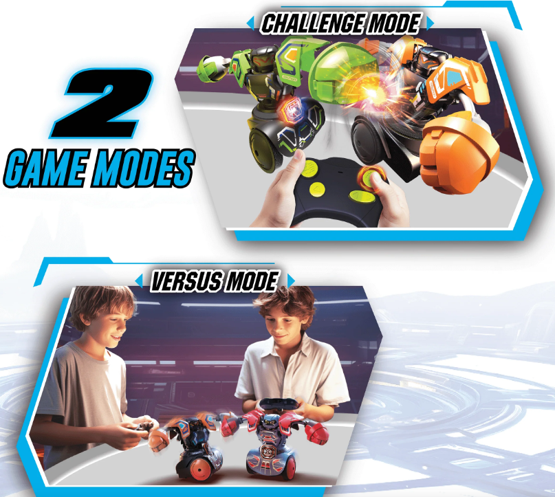 Silverlit Robo Kombat Spin Battle 2 Pack R/C