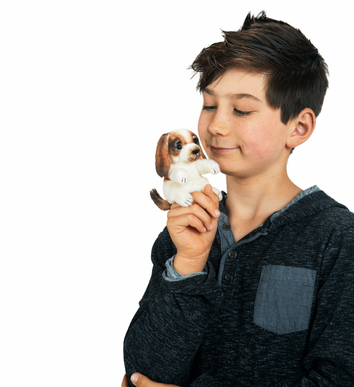 Folkmanis Dog Finger Puppet