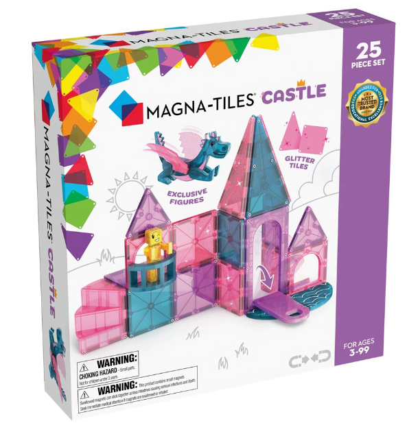 Magna Tiles Castle 25pc Set magnetic toy