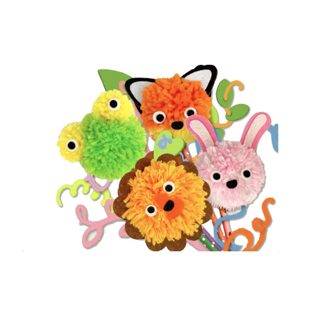 Avenir Pom Pom Bouquet Animals Art & Craft