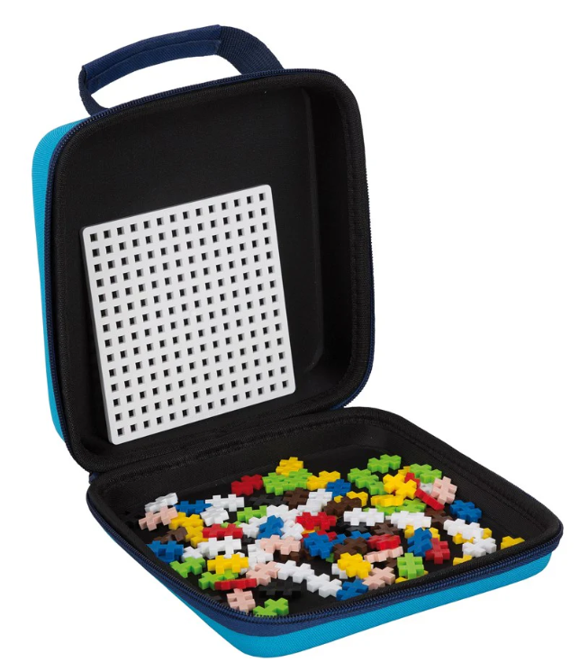 Plus-Plus Travel Case Blue 100pc Construction