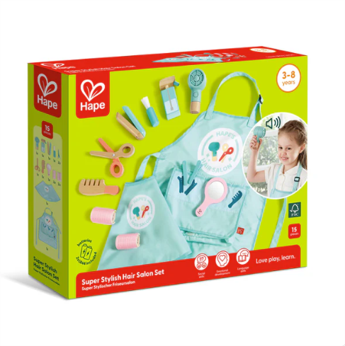 Hape Super Stylish Hair Salon Set