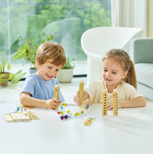 Hape Bamboo Rapido Memory Speed Strategy Game