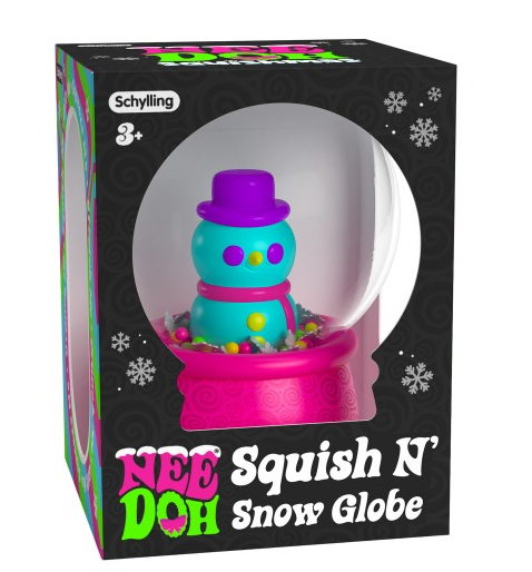 Nee Doh Squish N Snow Globe