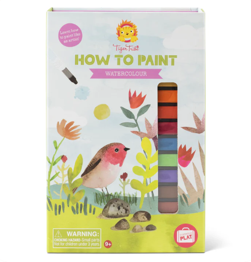 Tiger Tribe How To Paint Watercolour Art & Craft