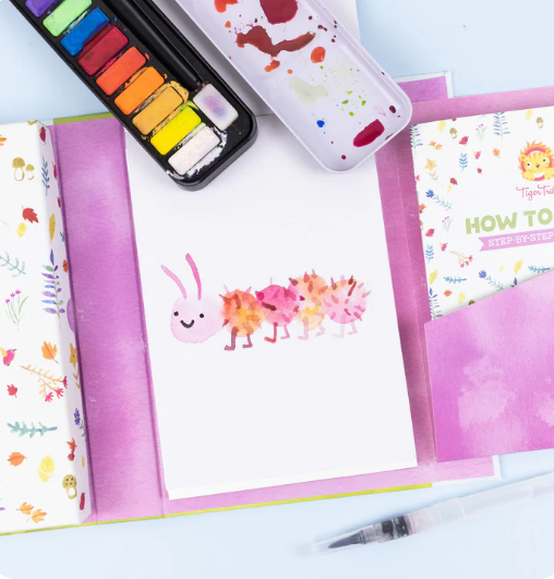 Tiger Tribe How To Paint Watercolour Art & Craft