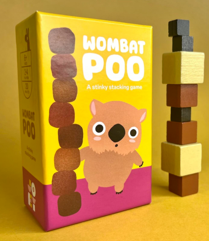 Wombat Poo. A Stinky Stacking Game