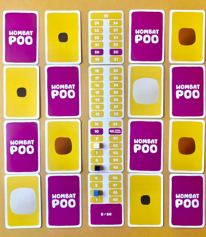 Wombat Poo. A Stinky Stacking Game
