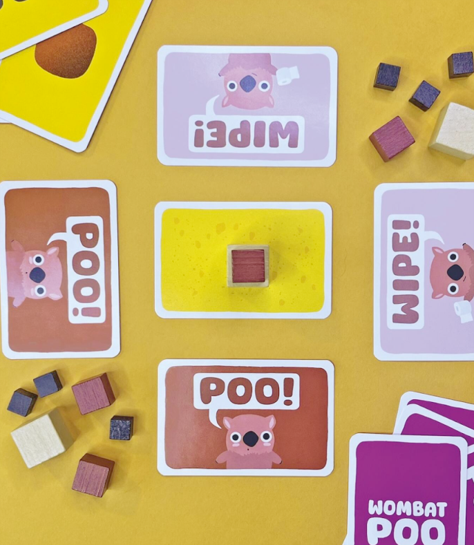 Wombat Poo. A Stinky Stacking Game
