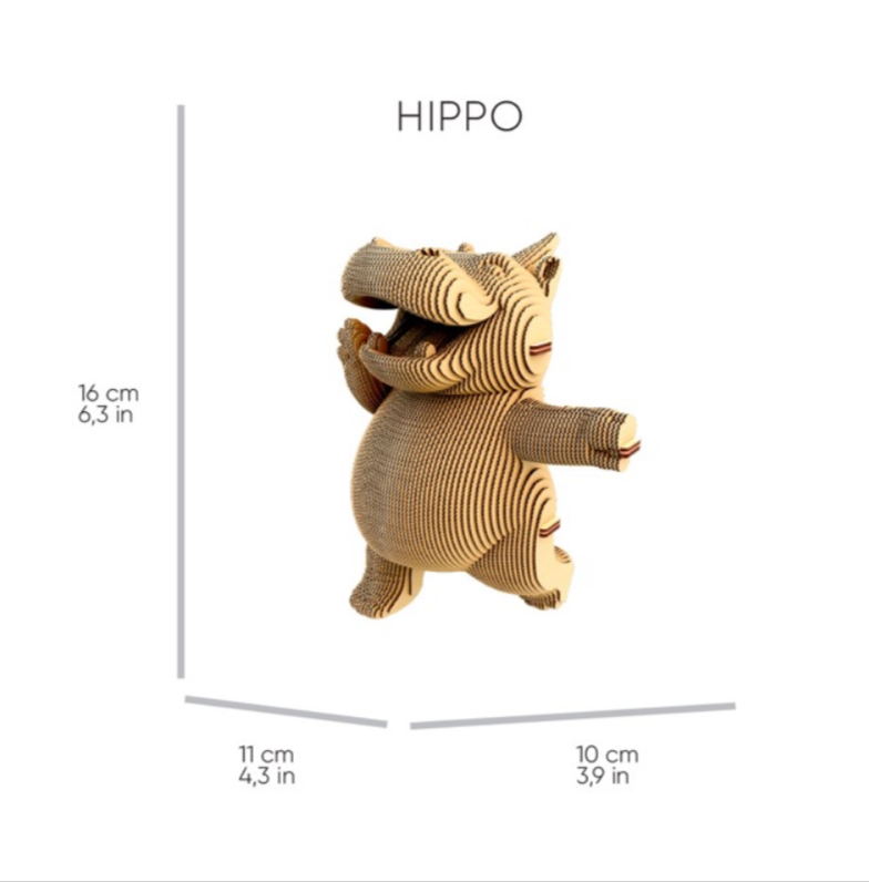 Cartonic Safari Trio 3 in 1 3D Puzzles