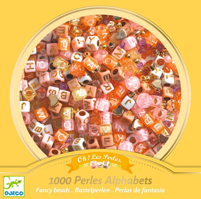 Djeco Gold Alphabet Beads Art & Craft Kits