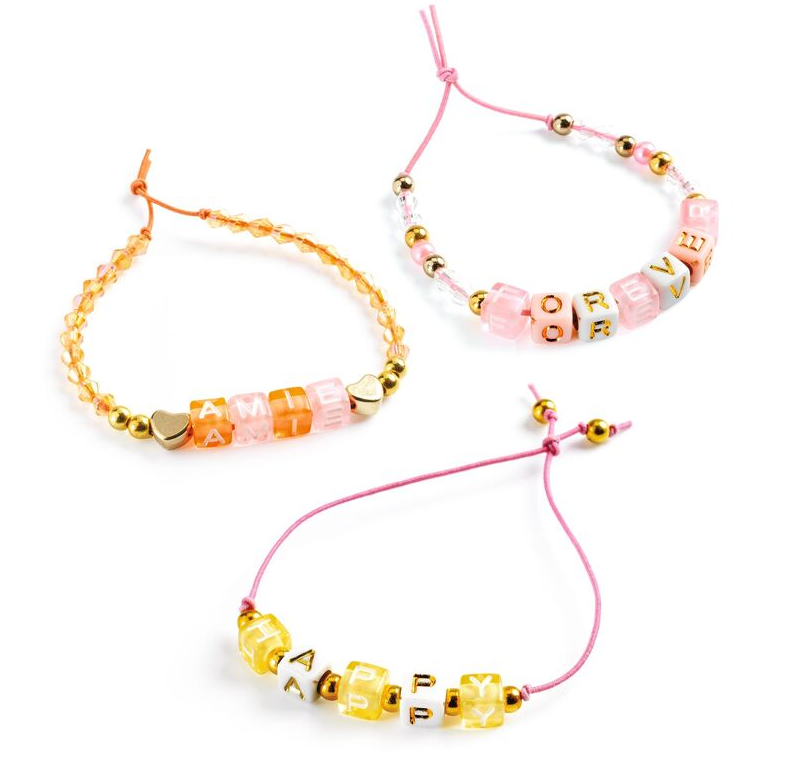 Djeco Gold Alphabet Beads Art & Craft Kits