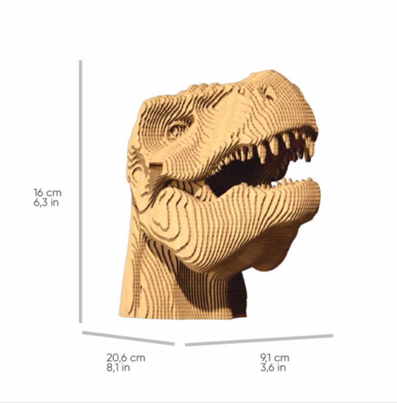 Cartonic T-Rex 3D Puzzle