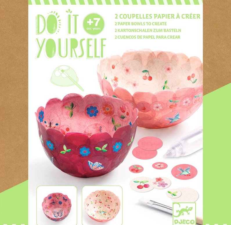 Djeco DIY In The Air Bowls Art & Craft Kits