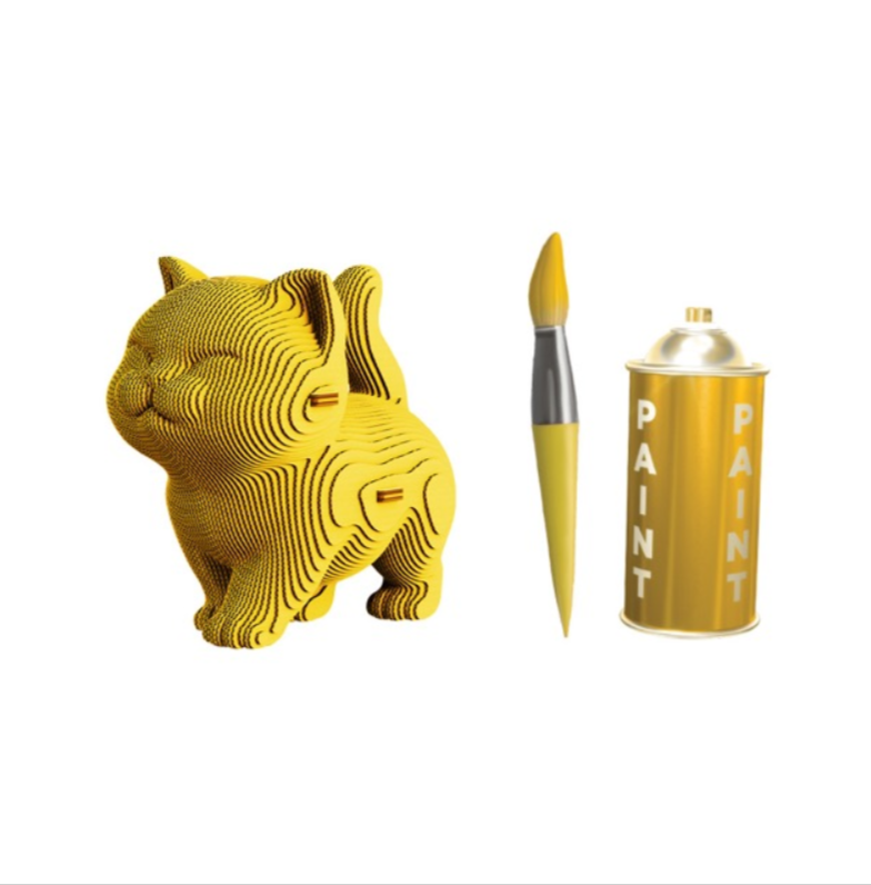 Cartonic Walking Kitten 3D Puzzle