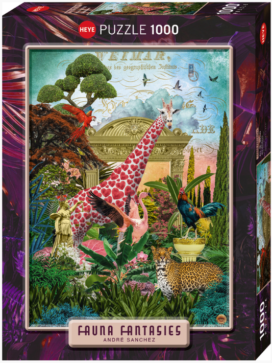 Andre Sanchez Giraffolove 1000pc Heye Puzzle