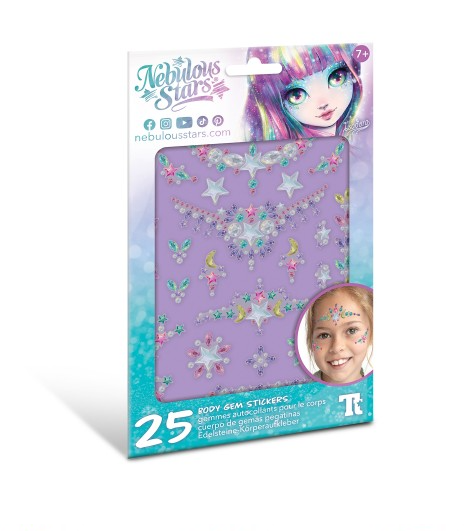 Nebulous Stars Body Gem Stickers Art & Craft