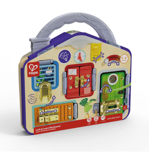 Hape Lock and Learn Board