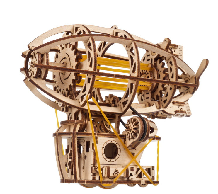 UGears Steampunk Clock 2.0 Wooden Construction Set