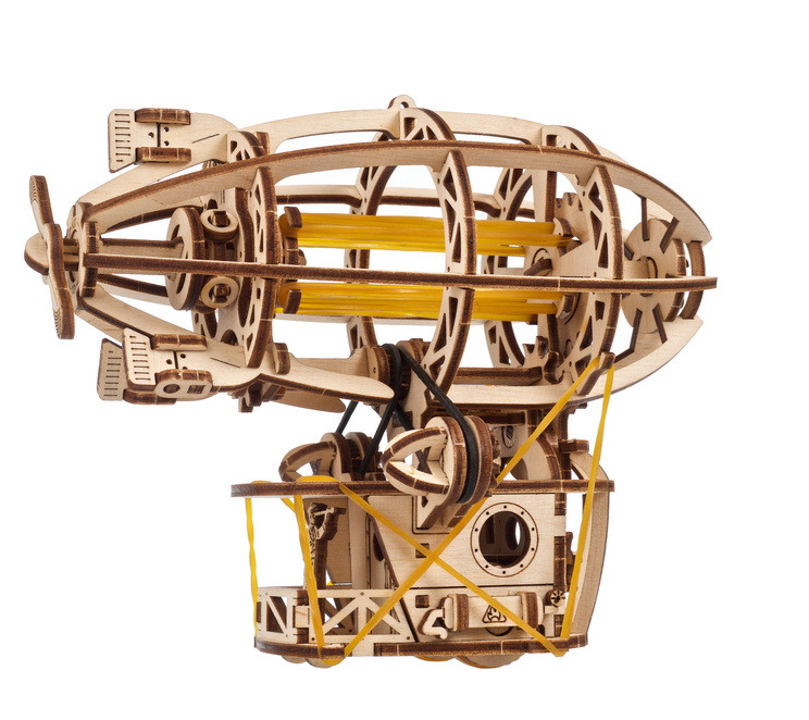 UGears Steampunk Clock 2.0 Wooden Construction Set