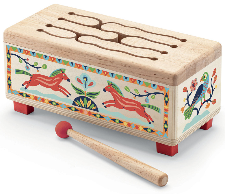 Djeco Animambo Wooden Drum musical instrument