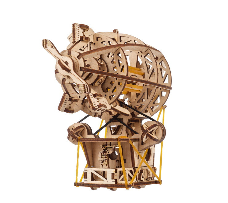 UGears Steampunk Clock 2.0 Wooden Construction Set