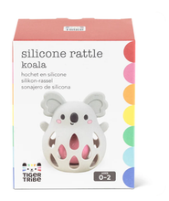 Load image into Gallery viewer, Tiger Tribe Silicone Koala Rattle
