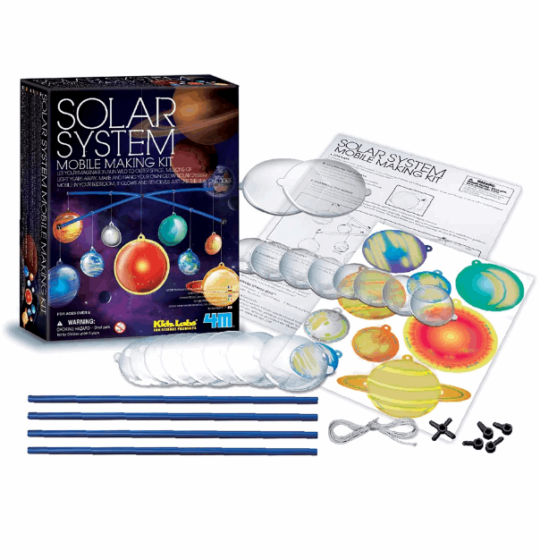 4M Solar System Mobile Making Kit