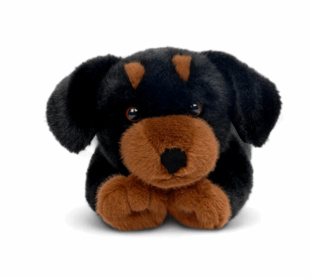 One Love Pumpkin Dachshund Laying Weighted Plush