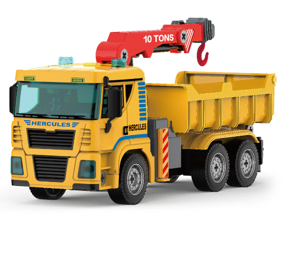 Construct IT Build-ables Plus Crane Truck Mega Lifter Construction
