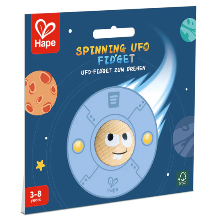 Hape Spinning UFO Fidget