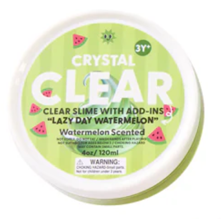 J'Adore Clear Slime with Add-Ins
