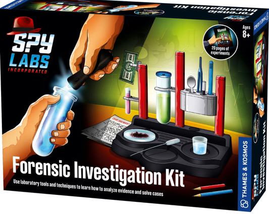 Thames & Kosmos Spy Labs Forensic Investigation Kit chemistry